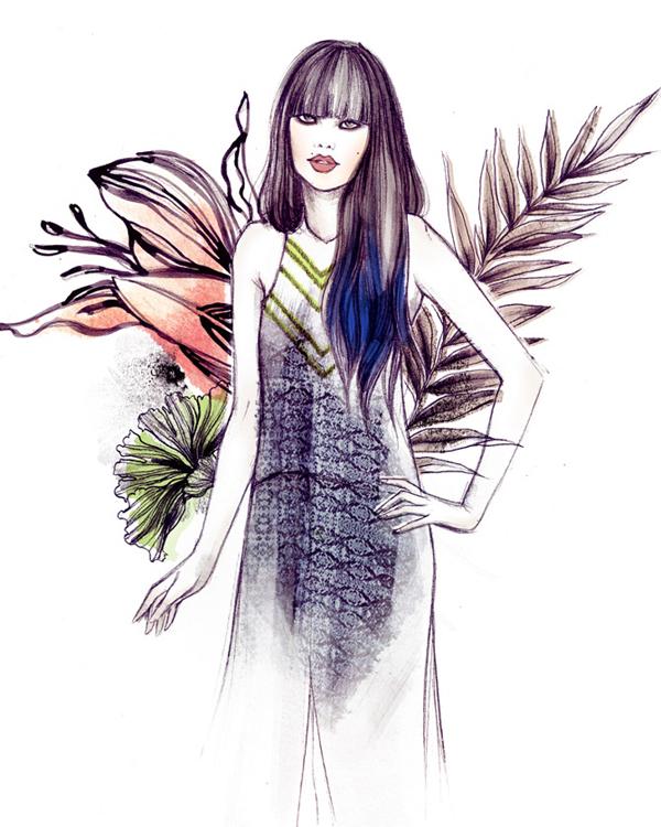 Fashion Illustrations by Soleil Ignacio