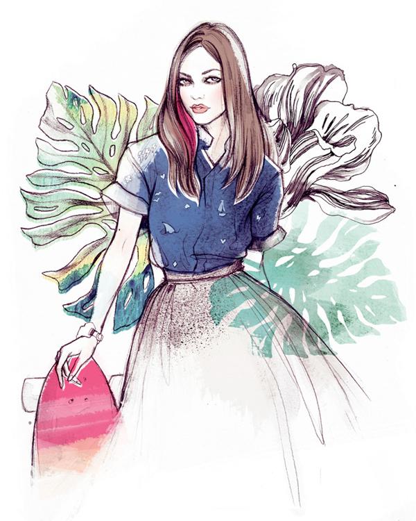 Fashion Illustrations by Soleil Ignacio