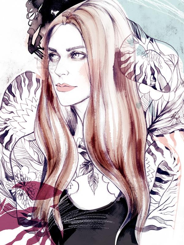 Fashion Illustrations by Soleil Ignacio