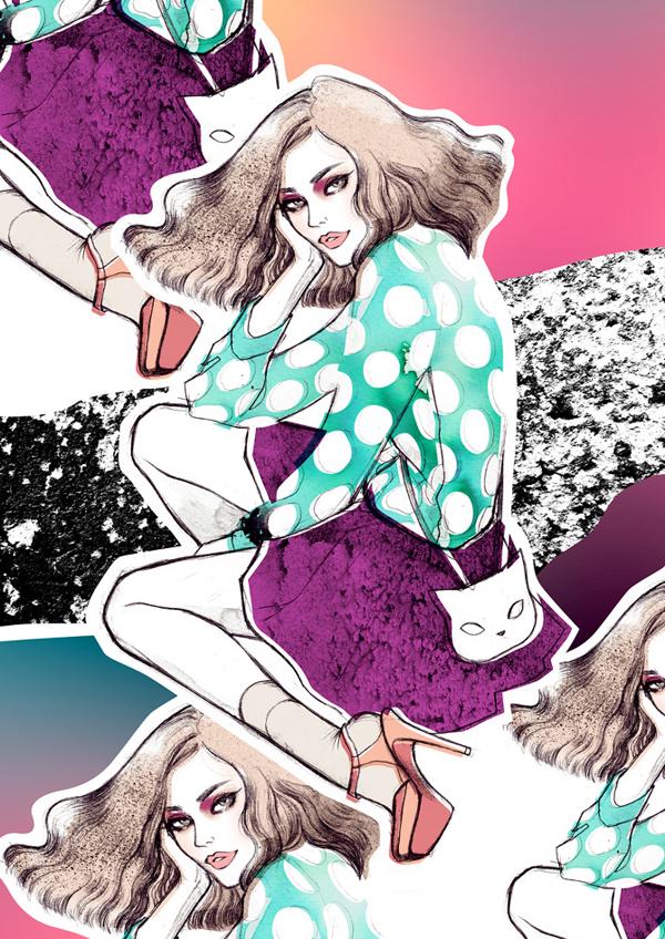 Fashion Illustrations by Soleil Ignacio