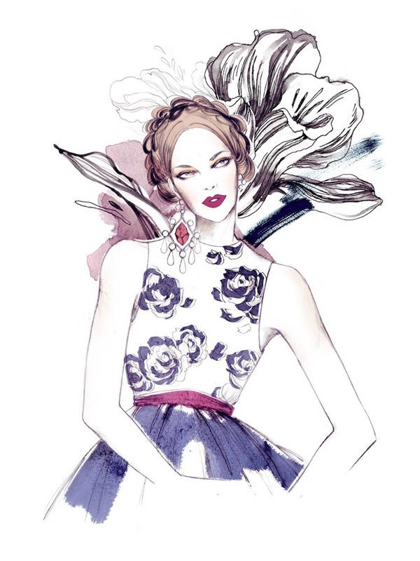 Fashion Illustrations by Soleil Ignacio