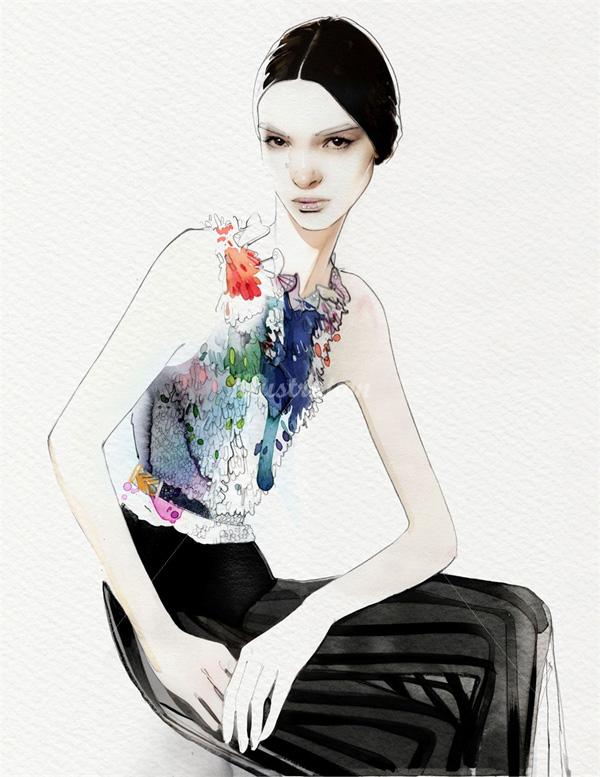 Fashion Illustrations by Nuno Da Costa