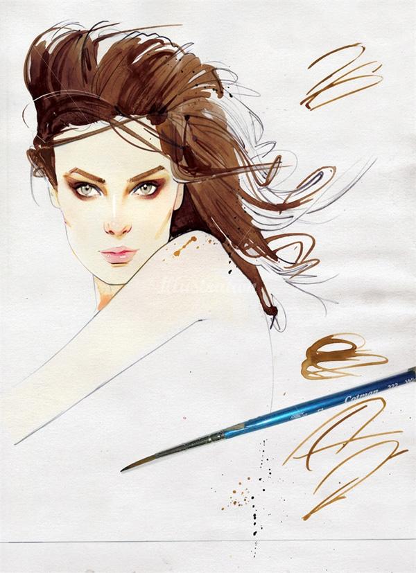 Fashion Illustrations by Nuno Da Costa