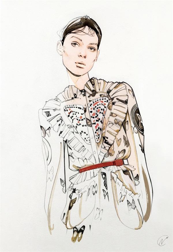 Fashion Illustrations by Nuno Da Costa