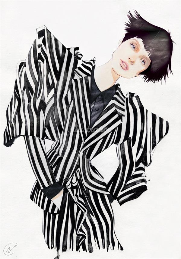 Fashion Illustrations by Nuno Da Costa