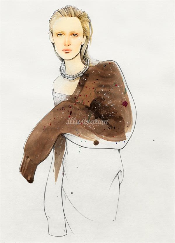 Fashion Illustrations by Nuno Da Costa