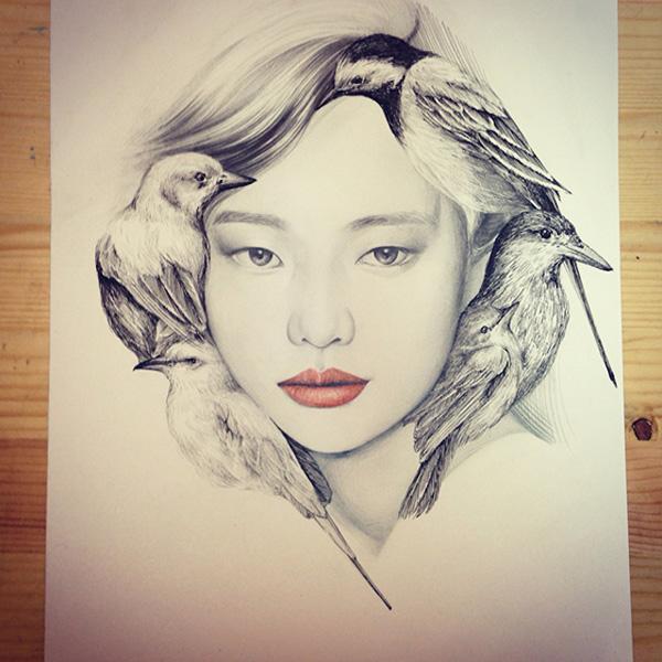 Whimsical Drawings by OkArt