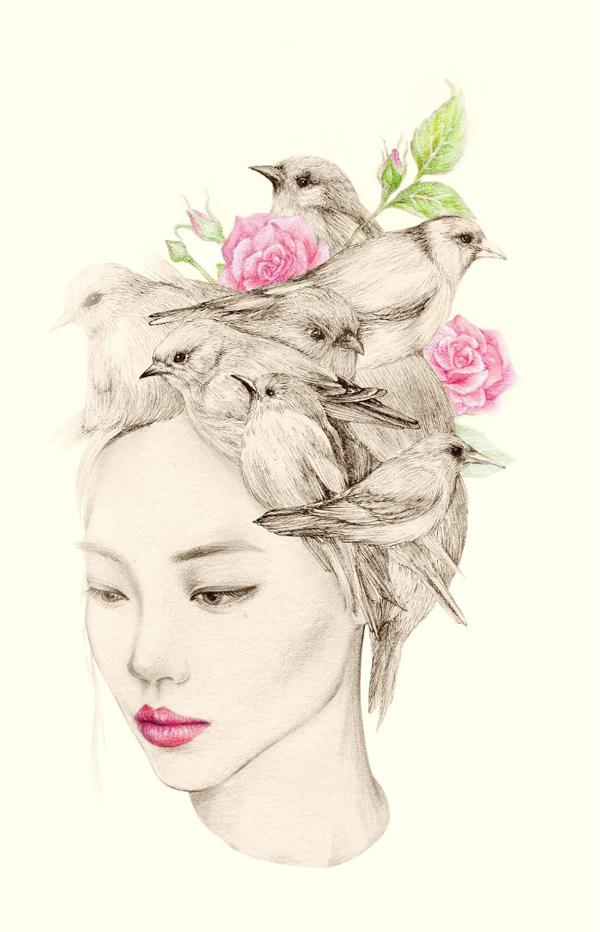 Whimsical Drawings by OkArt