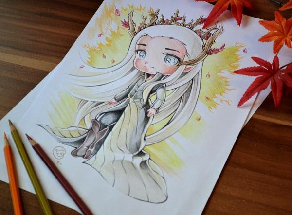 Chibi Anime, Disney &amp; Still Life Art by Lighane