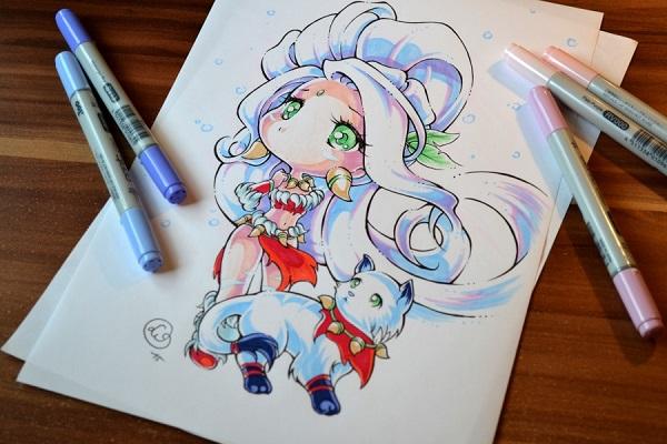 Chibi Anime, Disney &amp; Still Life Art by Lighane