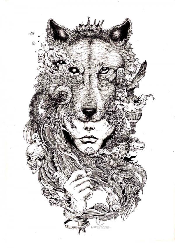 Moleskin Doodles by Kerby Rosanes