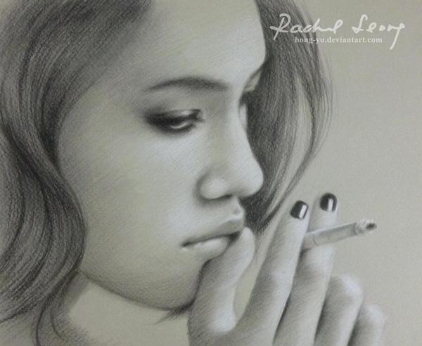 Pencil Drawings by Leong Hong Yu
