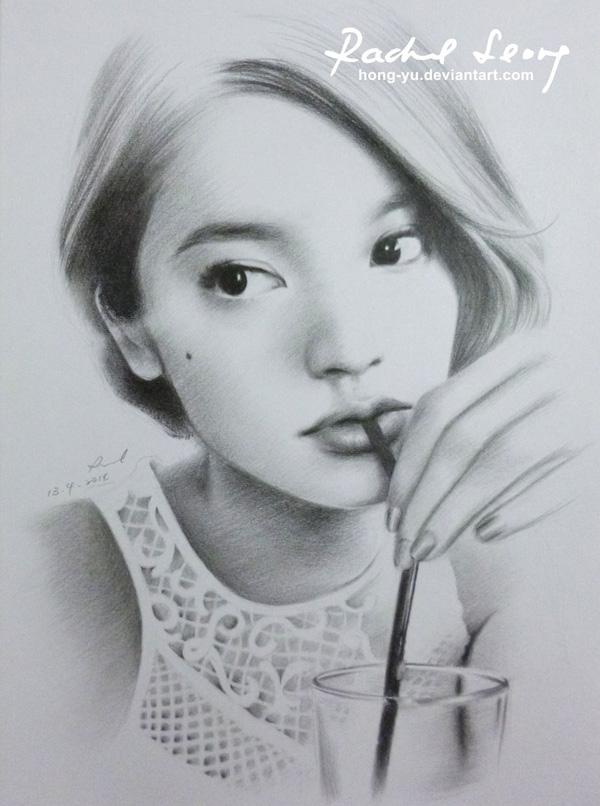 Pencil Drawings by Leong Hong Yu