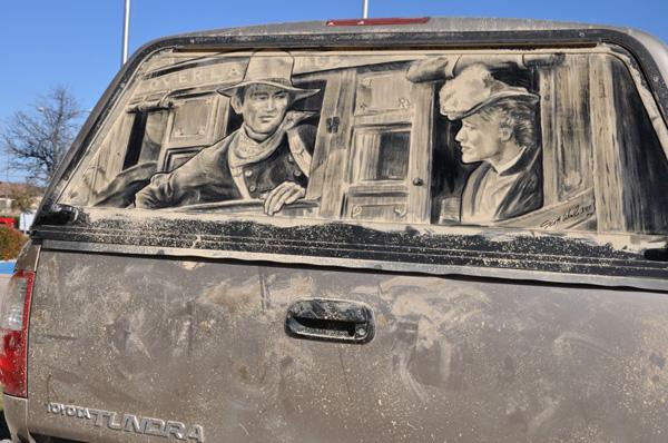 Dirty Car Art by Scott Wade