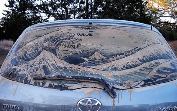 Dirty Car Art by Scott Wade