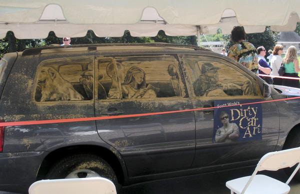 Dirty Car Art by Scott Wade