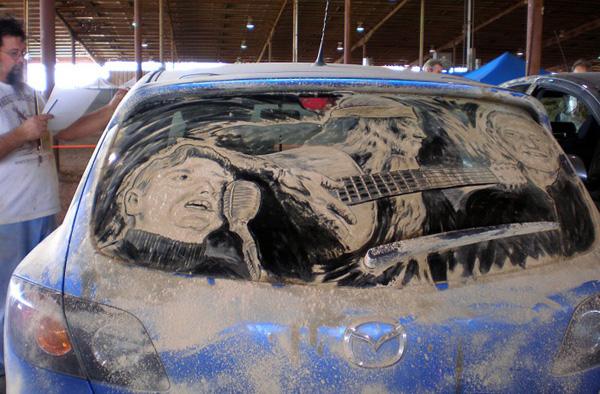 Dirty Car Art by Scott Wade