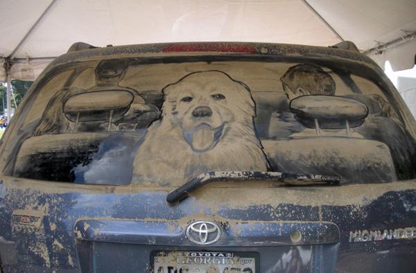 Dirty Car Art by Scott Wade
