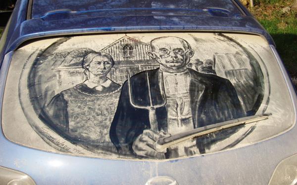Dirty Car Art by Scott Wade