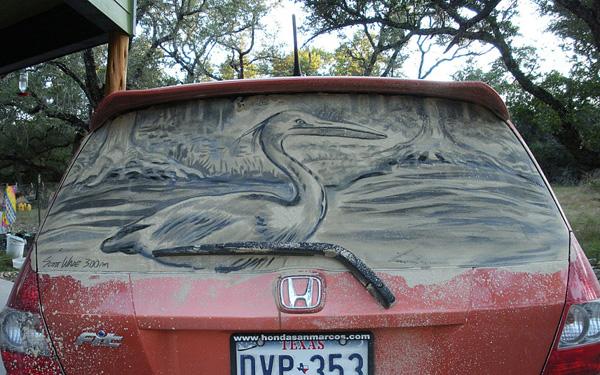 Dirty Car Art by Scott Wade