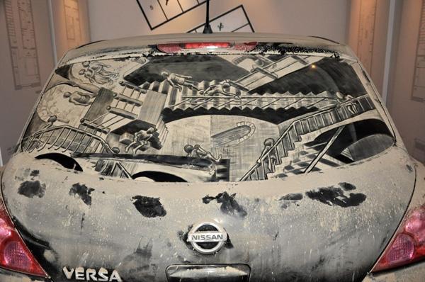 Dirty Car Art by Scott Wade