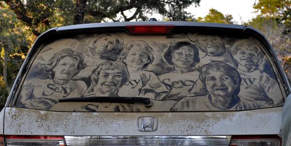 Dirty Car Art by Scott Wade