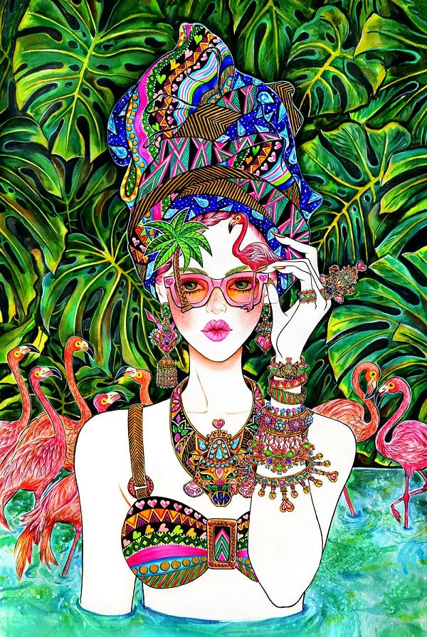Fashion Illustrations by Sunny Gu