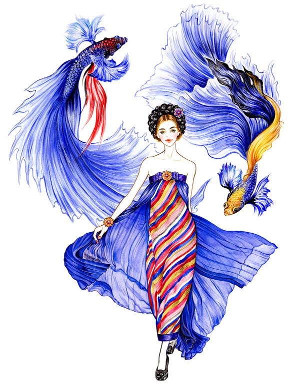 Fashion Illustrations by Sunny Gu