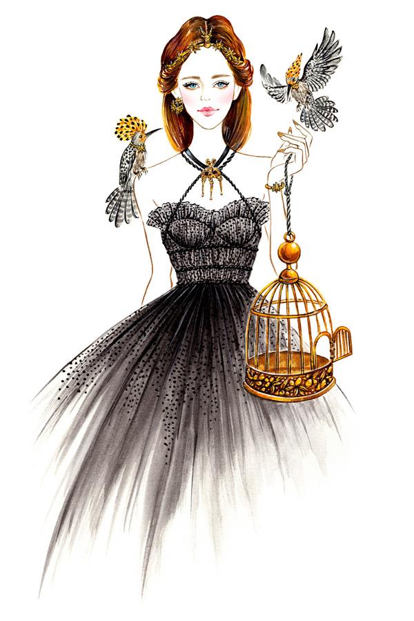Fashion Illustrations by Sunny Gu