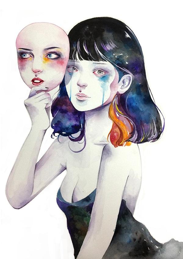 Watercolor Illustrations by Kazel Lim