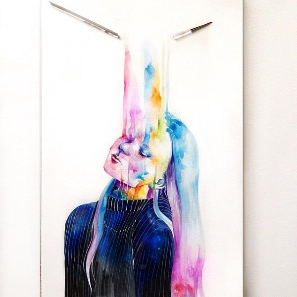 Watercolor Illustrations by Kazel Lim