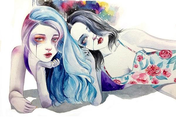 Watercolor Illustrations by Kazel Lim