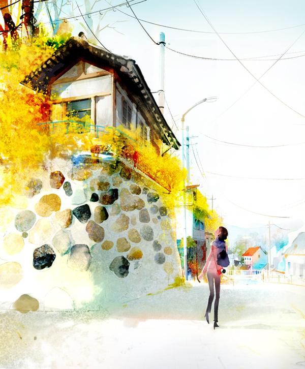 Cute Illustrations by Ji Hyuk Kim