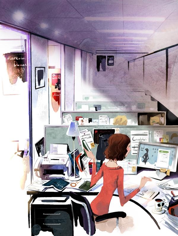 Cute Illustrations by Ji Hyuk Kim
