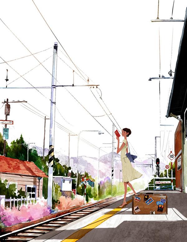 Cute Illustrations by Ji Hyuk Kim