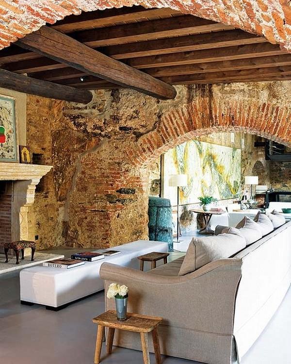 Interior Design Within a 12th Century Oil Mill