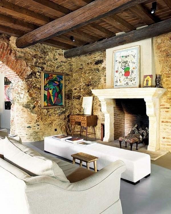 Interior Design Within a 12th Century Oil Mill