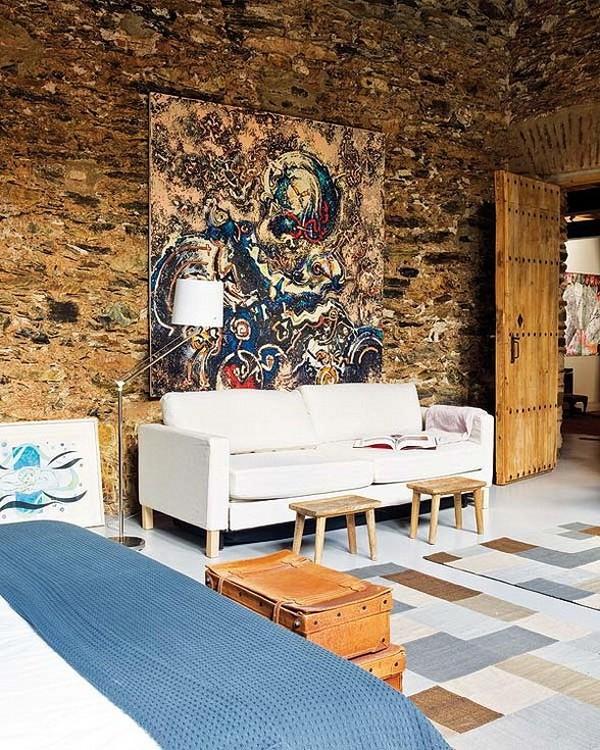 Interior Design Within a 12th Century Oil Mill