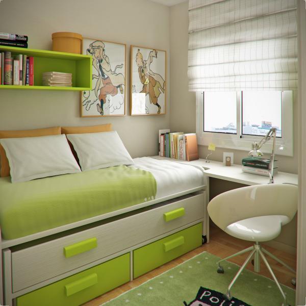 Interior Designs of Teen Room by Sergi Mengot