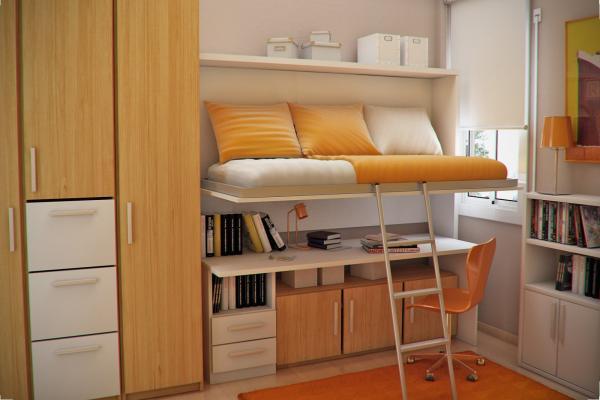 Interior Designs of Teen Room by Sergi Mengot