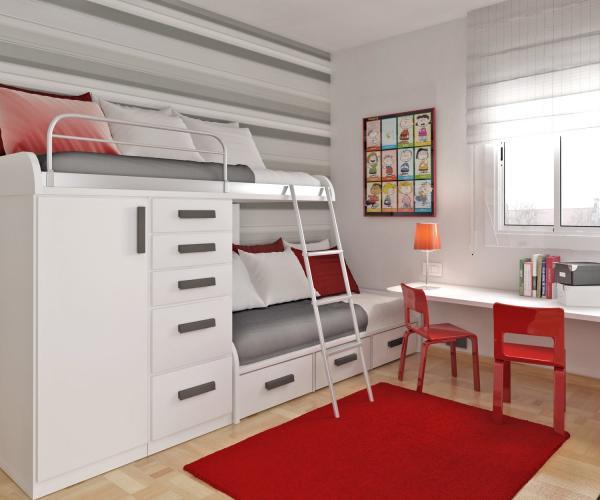 Interior Designs of Teen Room by Sergi Mengot
