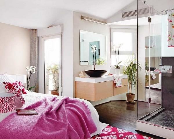Colorful Two-Level Apartment in Madrid