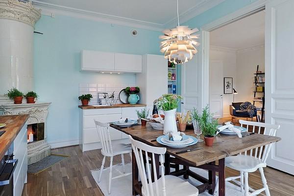 A Vivid Scandinavian Apartment