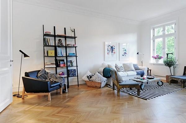 A Vivid Scandinavian Apartment