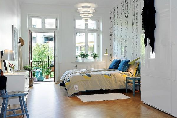 A Vivid Scandinavian Apartment