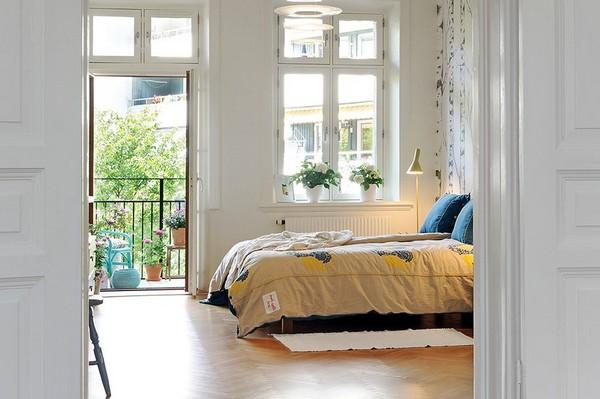 A Vivid Scandinavian Apartment