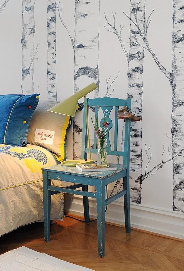 A Vivid Scandinavian Apartment