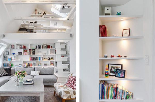 A Lovely Stockholm Attic Apartment
