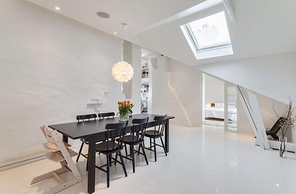 A Lovely Stockholm Attic Apartment