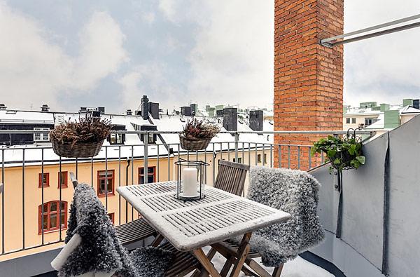 A Lovely Stockholm Attic Apartment